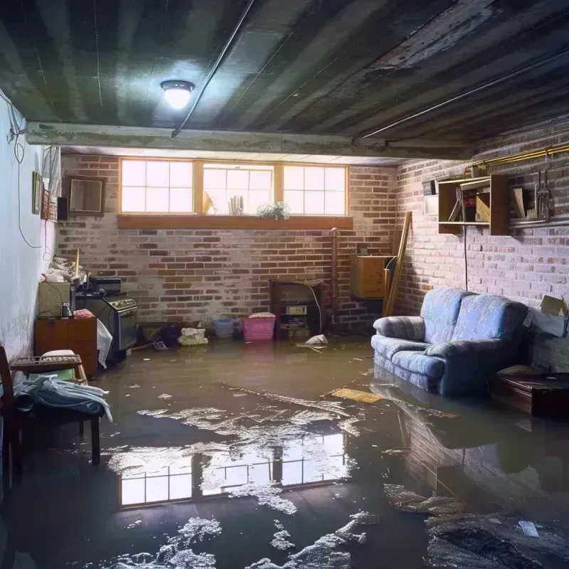 Flooded Basement Cleanup in Barnes County, ND